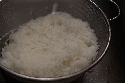 recette de riz frit Schezwan, veg recette riz frit Schezwan par étapes