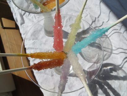 La science sur un bâton Rock Candy - La cuisine Garde-manger scientifique