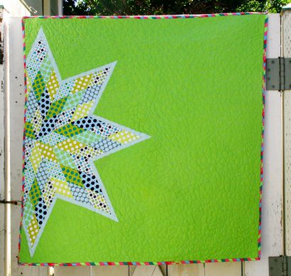 Scrappy Lone Star Quilt Tutoriel Partie 1