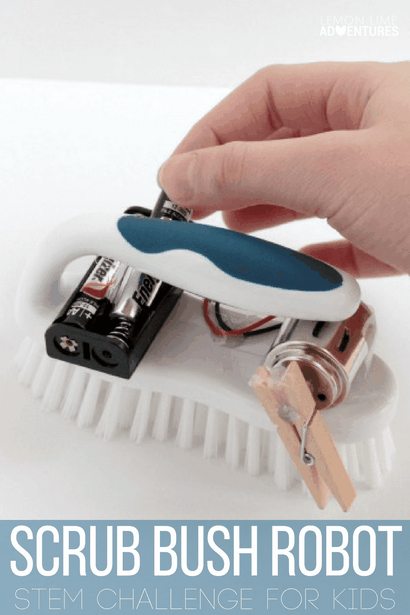 BROSSE Robot STEM construction Défi pour les enfants