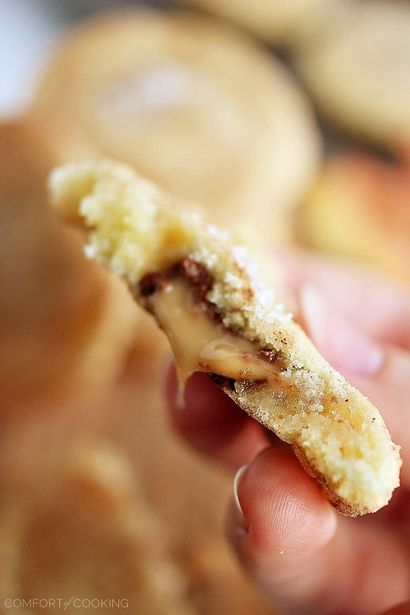 Sea Salt Caramel Gefüllte Snickerdoodles