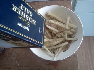 Assaisonné frites maison française 5 étapes (étapes) Assaisonné frites maison française 5 étapes