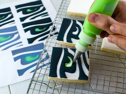 Seattle Seahawks cookies- Conseils sur Icing Sport Logos - Semi Sweet Designs