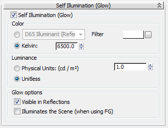 Auto Illumination (Glow) Roulade, 3ds Max, Autodesk Knowledge Network