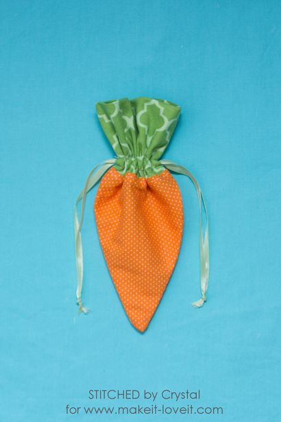 Cousez un festin de carotte Sac pour Pâques, Make It et Love It