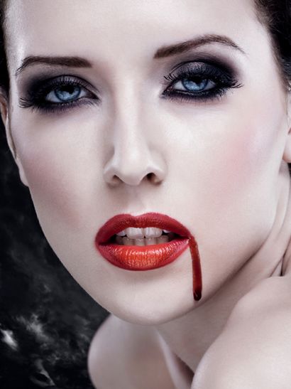 Maquillage Sexy Vampire pour Halloween (Halloween) Maquillage Sexy Vampire pour l'Halloween