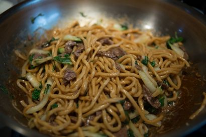 Shanghai-Stil Chow Mein