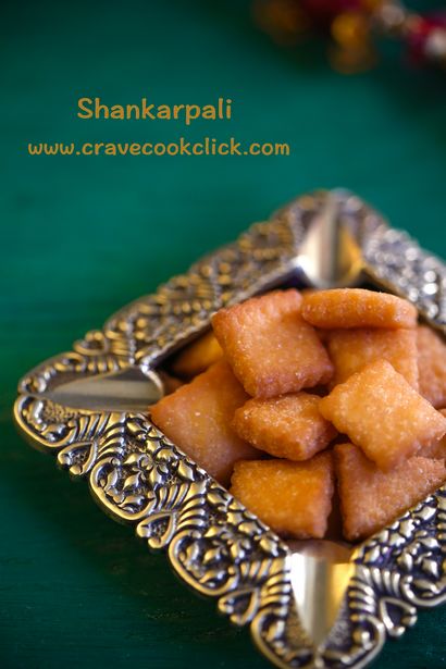 Shankarpali Rezept-Diwali Delikat! Crave Cook-Click