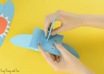 Shark Papierhandpuppe - Easy Peasy und Fun