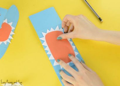 Shark Papierhandpuppe - Easy Peasy und Fun