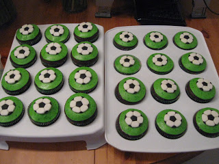 Sharon s Baking Blog Football (Fußball), kleine Kuchen