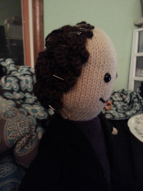 Sherlock Knit Doll, Wibbly Wobbly Knits