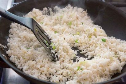 Garnele-gebratene Reis-Rezept