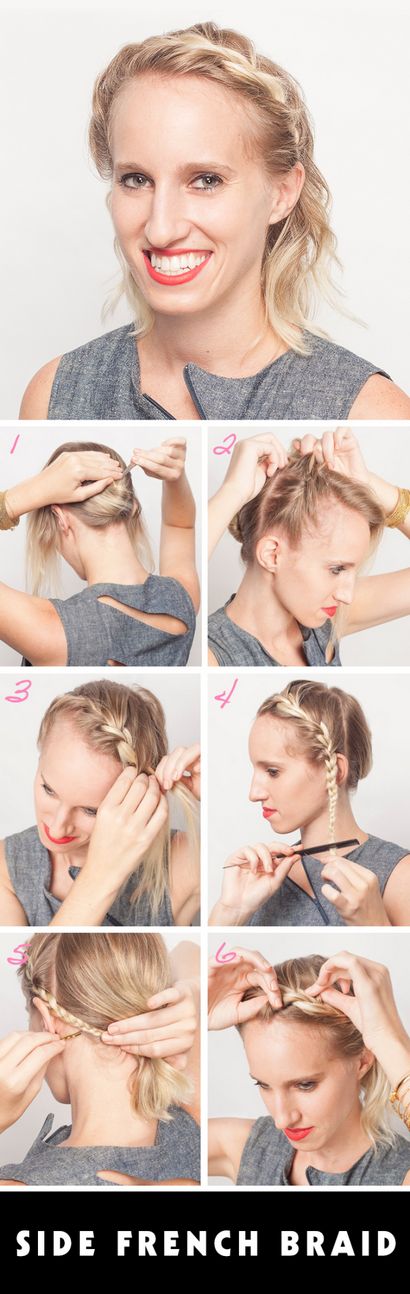 Partie française Braid Tutoriel Comment coiffer vos cheveux, StyleCaster