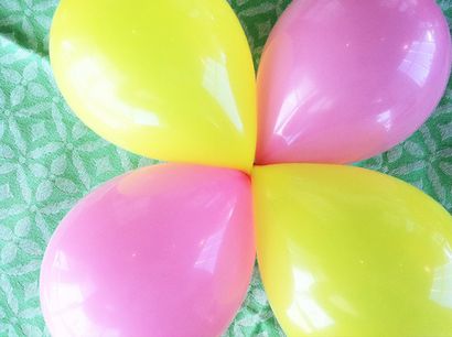 Einfach und Dekorationen preiswerte Partei Wie ein Mini-Ballon Topiary Make