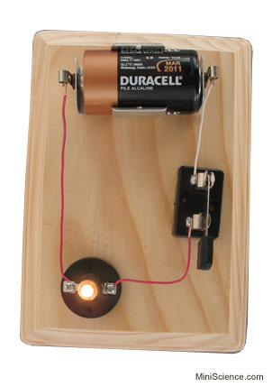 Simple Circuit électrique, les instructions du kit de projet