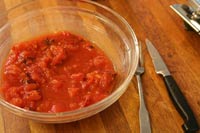 Simple Green Chili Salsa tomate Recette