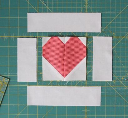 Simple coeur Quilt, Cluck Cluck Sew