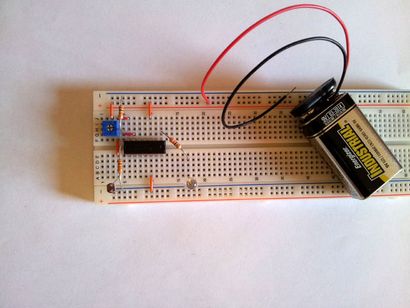 Simple Light Detector mit Empfindlichkeitsregler 7 Schritte (mit Bildern)