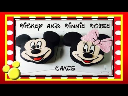 Einfache Mickey Mouse Birthday Cake wie man es machen