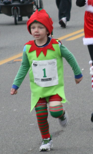 Simple à faire Elf Costume- Idéal pour Jingle Bell Runs