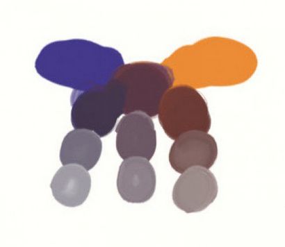 Vereinfachen Mischen Farben für Künstler, FeltMagnet