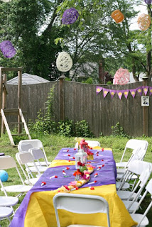 Simply Nurtured Tangled Birthday Party Décorations