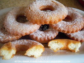 Tout simplement doux n Savory Fried Donuts (gâteau Donuts) ~ Pas de levure