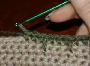 Crochet simple de Spike point tutoriel avec photos