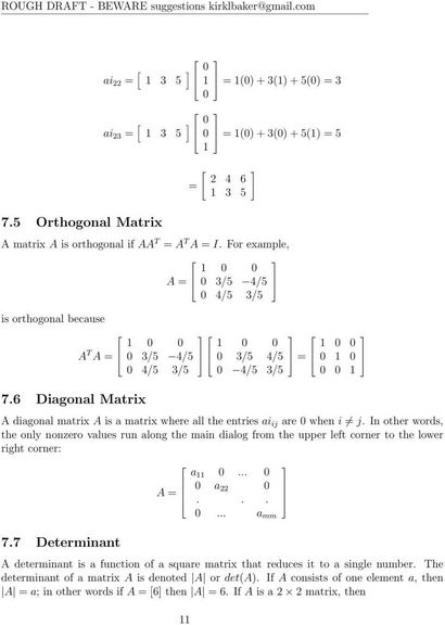 Valeur de décomposition Tutoriel Singulier