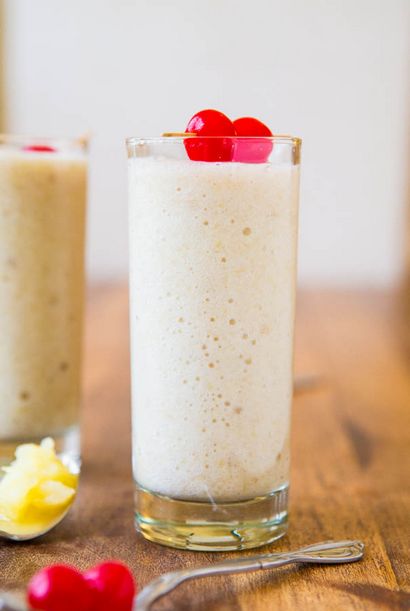 Skinny Pina Colada Smoothie - Averie Cooks