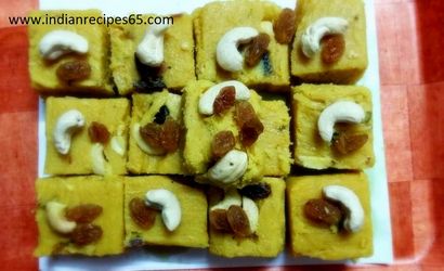 Soan Papdi (Patisa) Recette - Recettes indiennes 65Indian Recettes 65, Version mobile