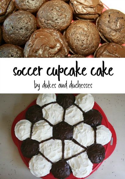 Fußball Kuchen-Kuchen-Tutorial - Dukes und Herzog