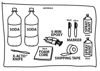 Soda Water Bottle Rocket 10 étapes (avec photos)