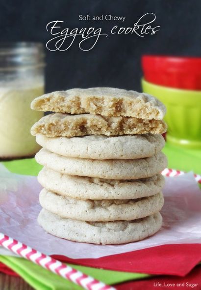 Doux et Chewy Eggnog Cookies - La vie et l'amour sucre