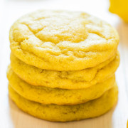 Weich und Chewy Lemon Cookies - Averie Köche