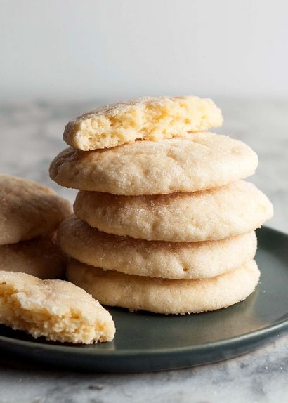 Biscuits tendres et Chewy citron Recette
