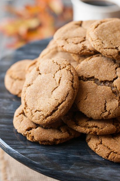 Soft - Chewy Gingersnap Cookies - La cuisine McCabe