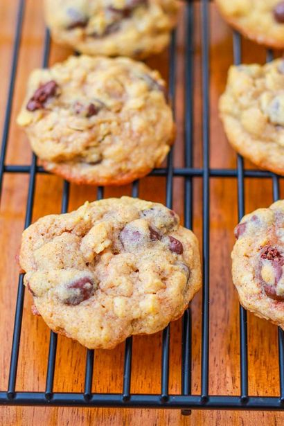 Soft - Chewy Biscuits à l'avoine et aux raisins - Sallys cuisson Addiction