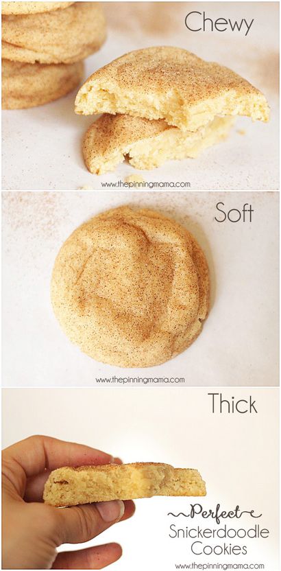 Soft - Chewy Snickerdoodle Cookies - Die Pinning Mama
