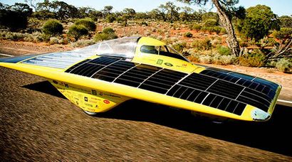 Solarbetriebene Autos sind die Zukunft des Verkehrs