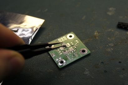 Löten Tiny SMD Komponenten, die die einfache und schnelle Weise (mit einem Hotplate) 8 Schritte (mit Bildern)