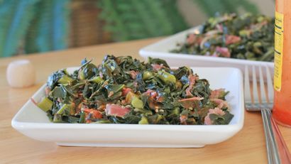 Soul Food Collard Recettes, Divas Can Cook