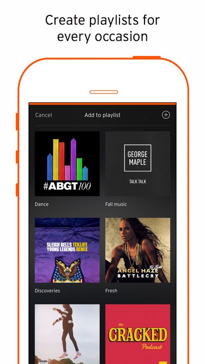 Soundcloud App können Sie jetzt Shuffle und Editieren Playlisten, Shuffle Likes, Mehr