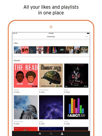 Soundcloud App können Sie jetzt Shuffle und Editieren Playlisten, Shuffle Likes, Mehr