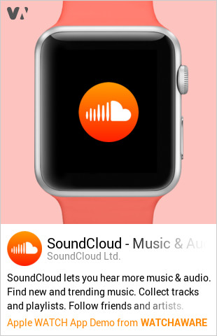 app SoundCloud vous permet de Lecture aléatoire et pistes liées au jeu