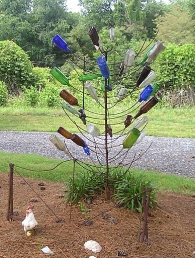 Funkelnder Flasche Bäume ein amerikanisches Handwerk - Dave s Garden