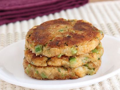 Épicé Aloo Tikki Recette - extérieur Crisp souple intérieur Aloo Tikki ki