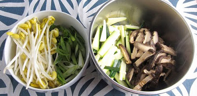 Porc épicé Japchae, fièvre de nouilles