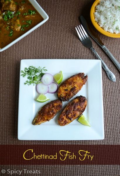 Treats épicé Chettinad Fish Fry